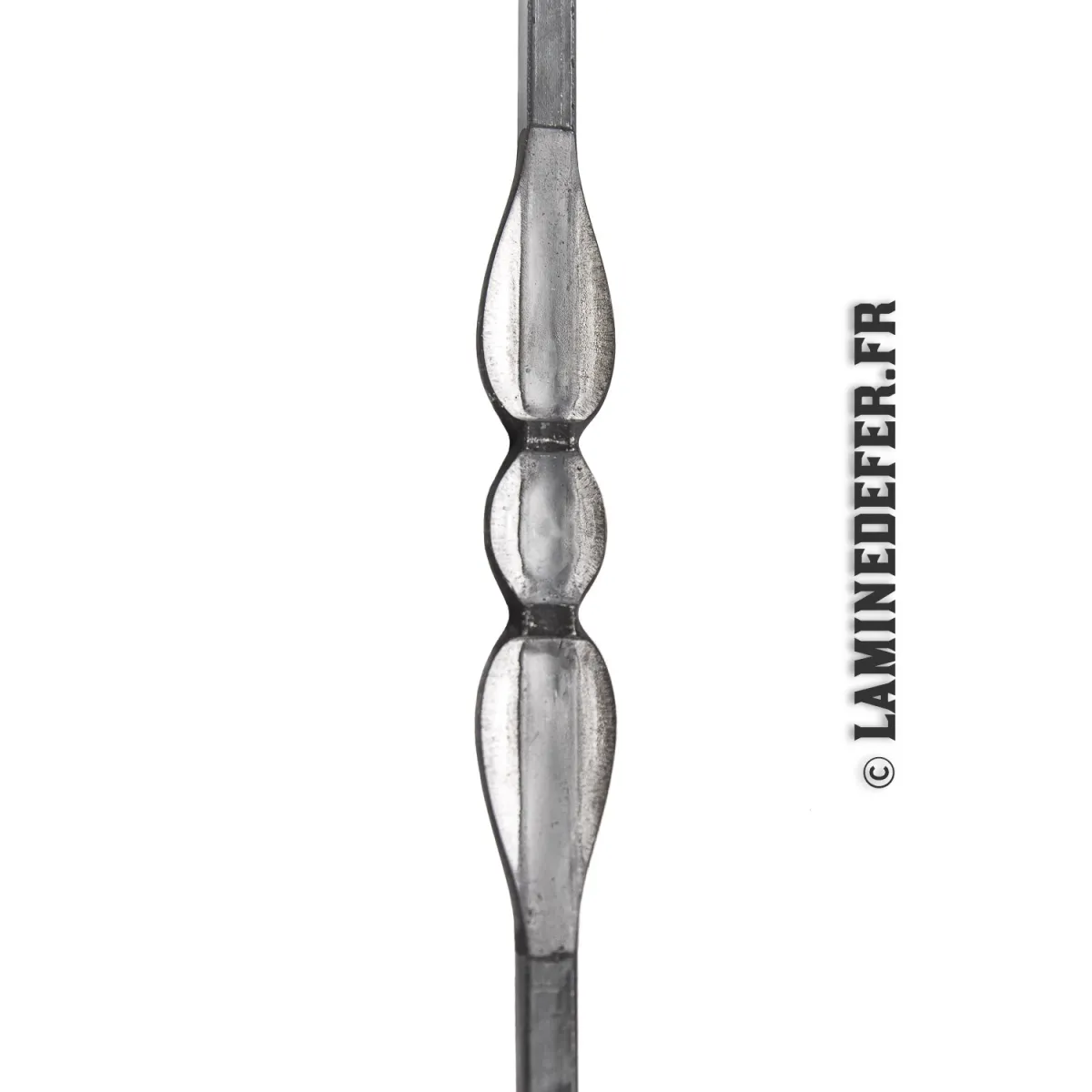 Barreau Fer Forgé Carré 12x12 Mm - Pour Clôture, Escalier Ou Décoration - H900 - 4