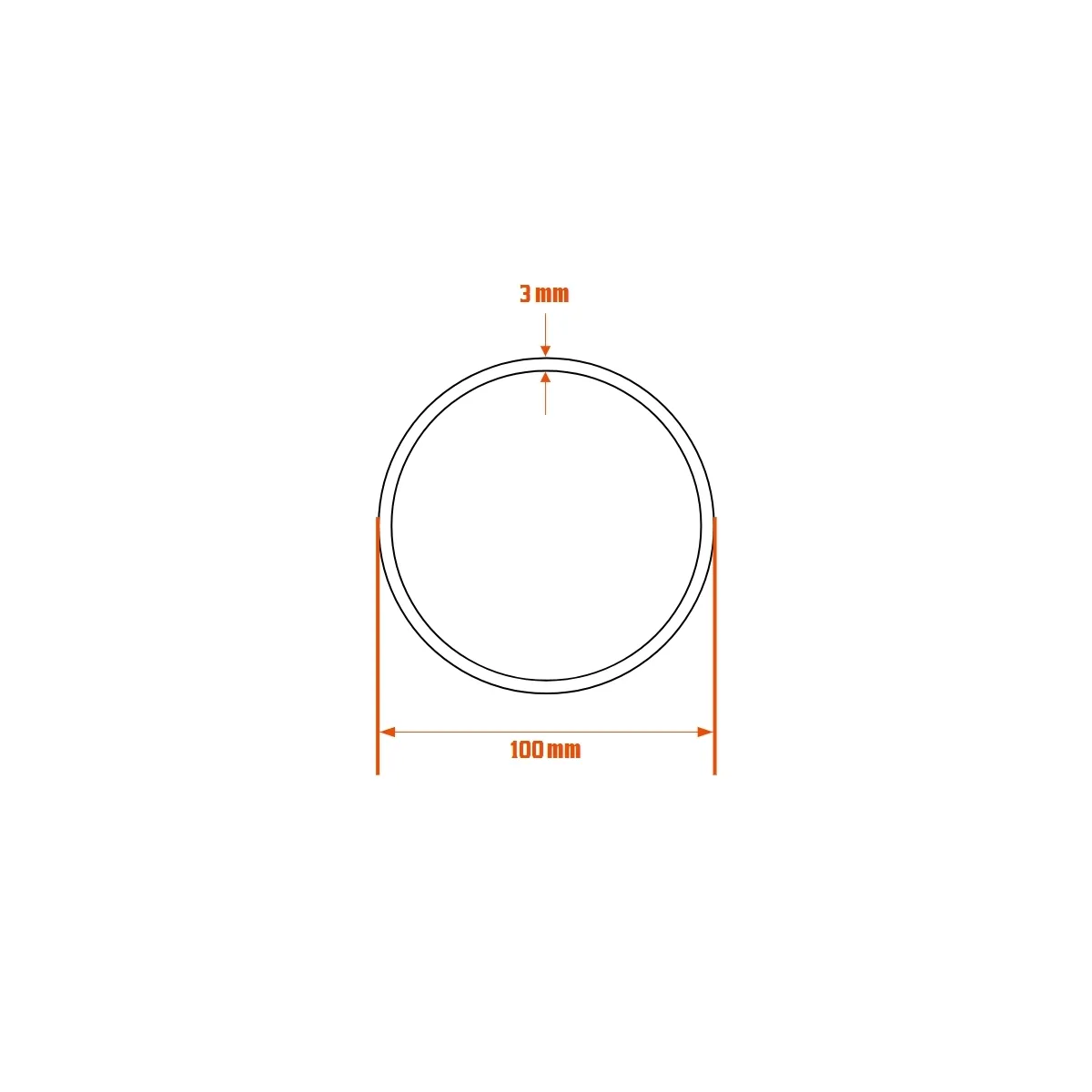 Sphère métallique creuse - plusieurs dimensions disponibles