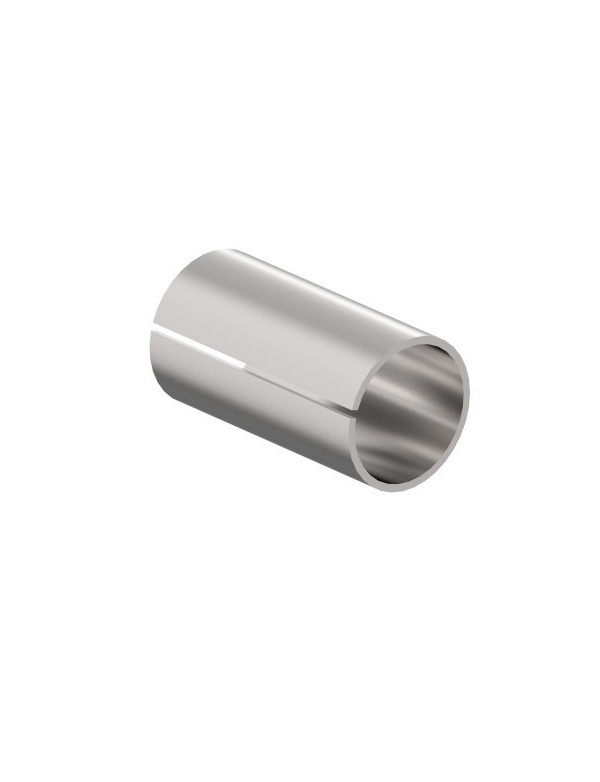 Jonction invisible inox pour tube rond 42.4 mm