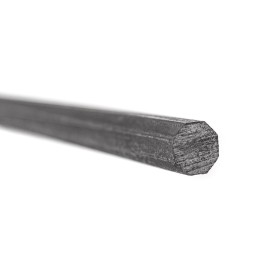 Barre acier à burin octogone 18 mm