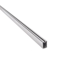 Profil de finition acier rectangle 12x18 x 1.25 mm pour tôle - gorge 1.8 mm