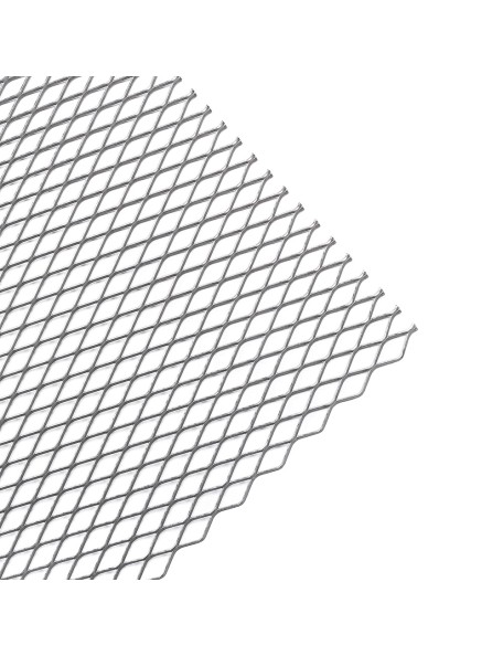 Métal déployé maille 30x13 mm acier brut