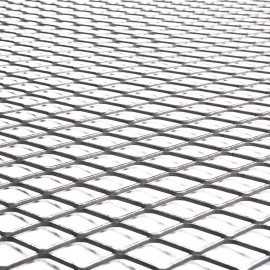 Tôle de métal étiré maille 30x13 mm