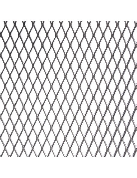 Grille maille losange 30x13 mm métal déployé