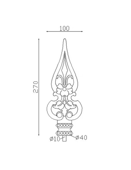 Schéma fer de lance SF 01502
