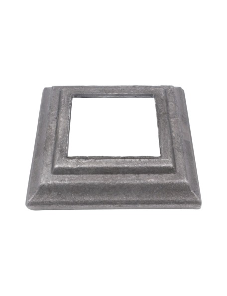 Cache scellement pour poteau carré 50x50 mm