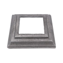 Cache scellement pour poteau carré 50x50 mm