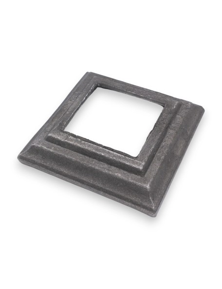 Cache-scellement-acier pour poteau 50 mm SF160983