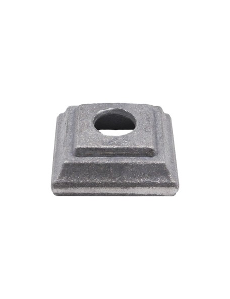 Cache scellement en acier pour barreau rond 16 mm SF16095