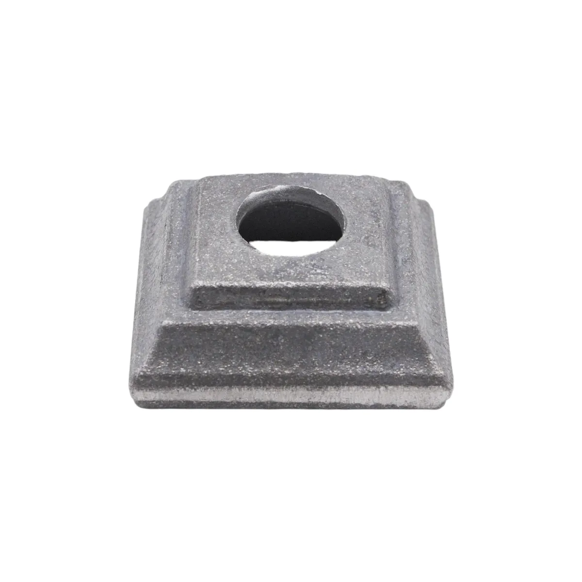 Cache scellement en acier pour barreau rond 16 mm SF16095