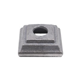 Cache scellement en acier pour barreau rond 16 mm SF16095