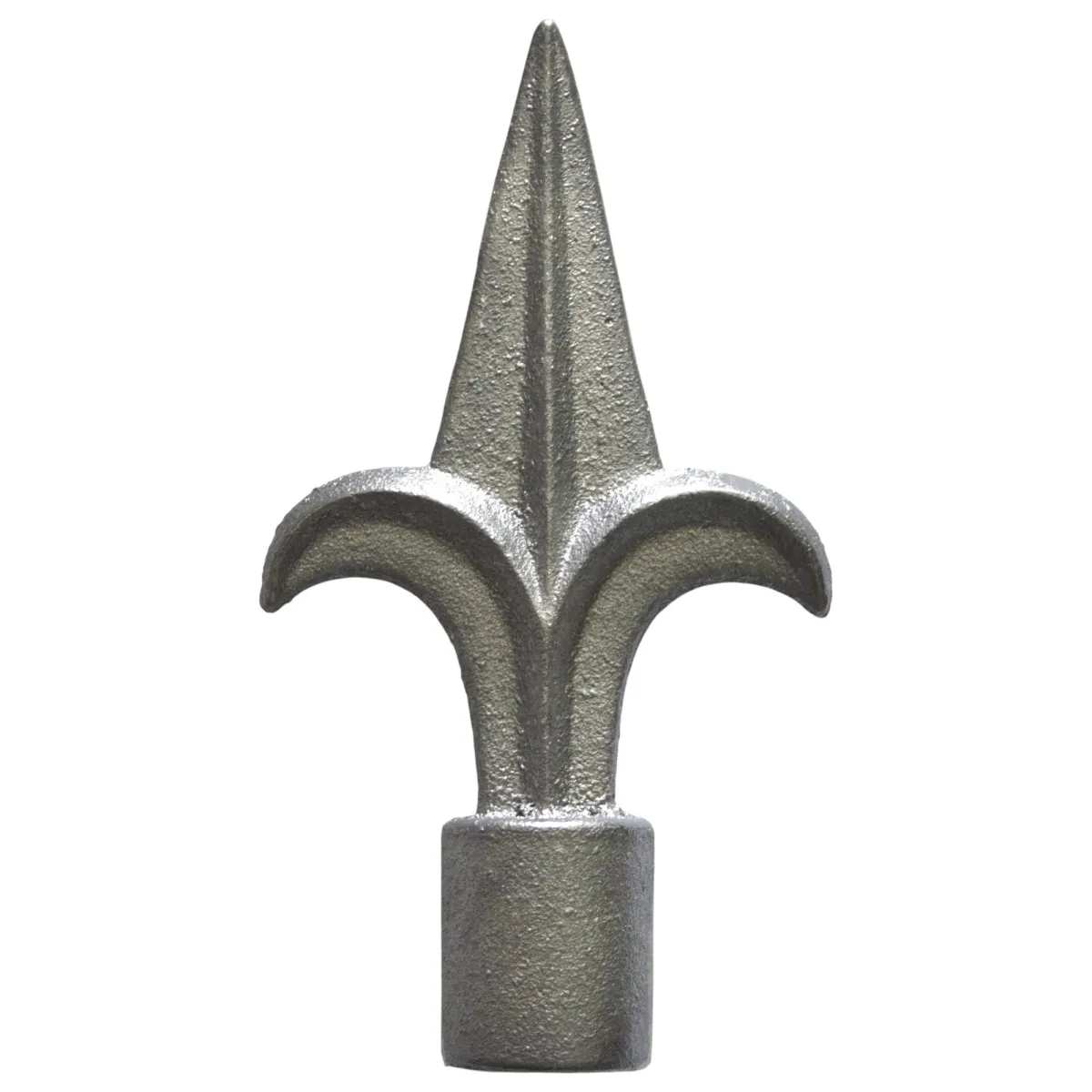 Fer de lance pour barreau rond 16 mm - H 120 mm-SF 01371