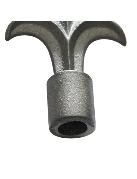Fer de lance barreau rond 16 mm – 01371