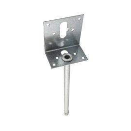 Platine pour ancrage au sol avec amarre à frapper