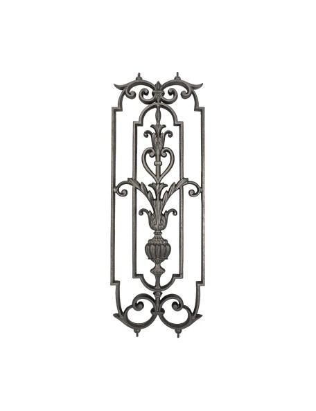 Élément déco en fonte 780x280 mm ép. 25