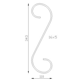 Schéma Volute en fer forgé-343x110