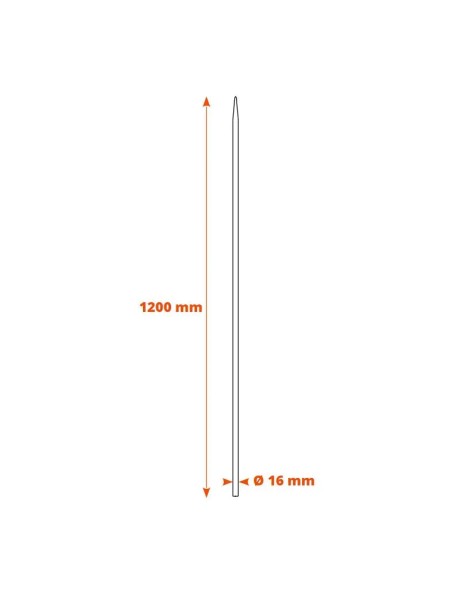 Schéma barreau fer de lance 10031