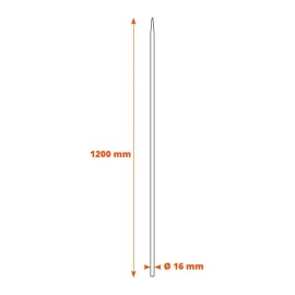 Schéma barreau fer de lance 10031