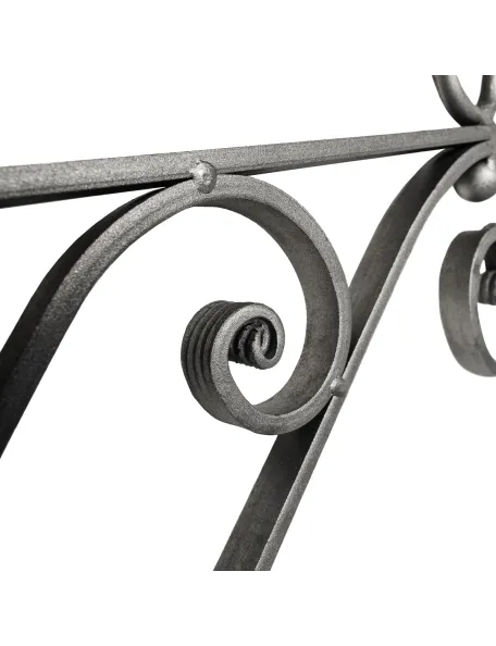 Porte enseigne fer forgé 585x495