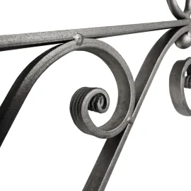Porte enseigne fer forgé 585x495