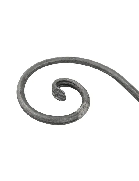 Volute fer forgé en S 290x130 mm rond de 10 EF01.131.01