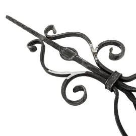 Barreau en fer forgé 95 cm - carré martelé 12 mm - SF07081