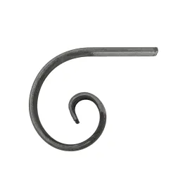 Crosse pour arrivée de main courante 40x12 mm 200x170 mm - SF18018