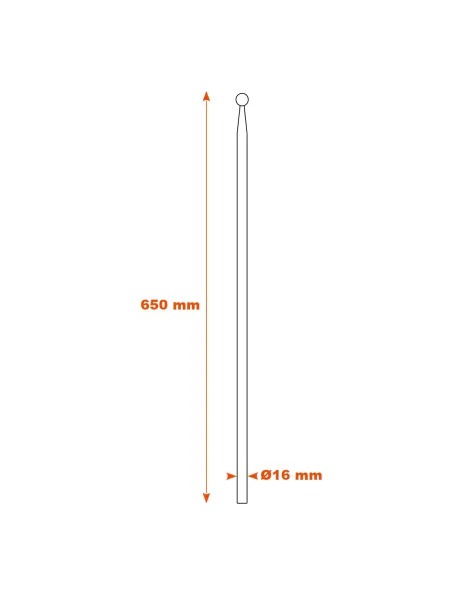 Schéma Fer de lance H650 Ø16