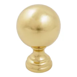 Boule laiton à visser 88x65 mm - base D35 mm