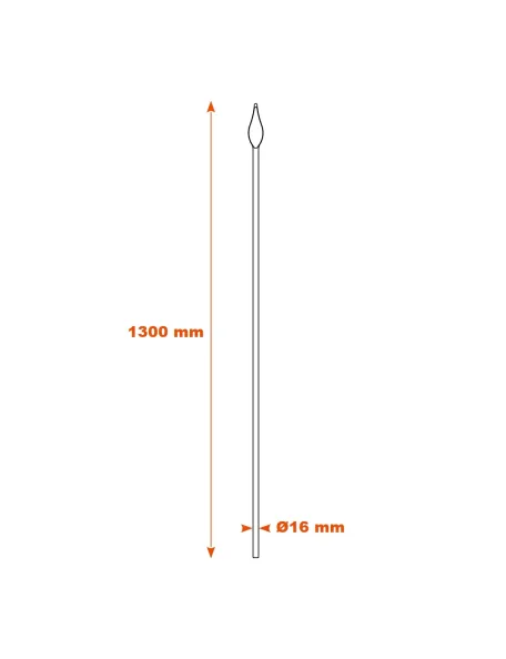 Schéma fer de lance H1300 base Ø16