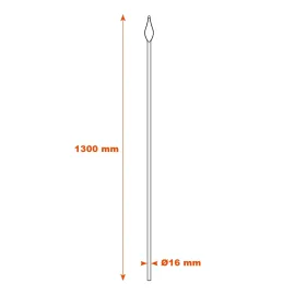 Schéma fer de lance H1300 base Ø16