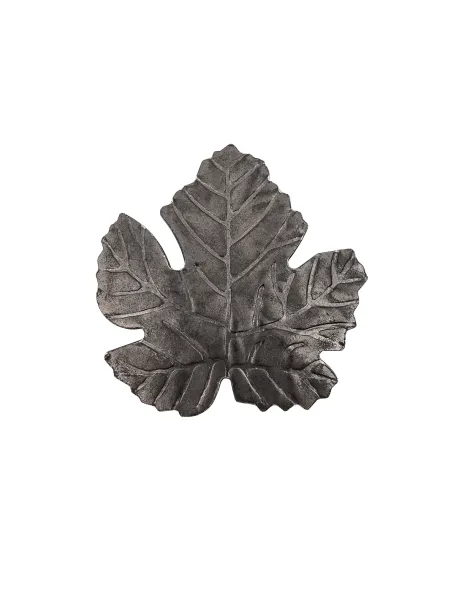 Feuille de vigne Décor acier ép. 3 mm - 85x85 mm