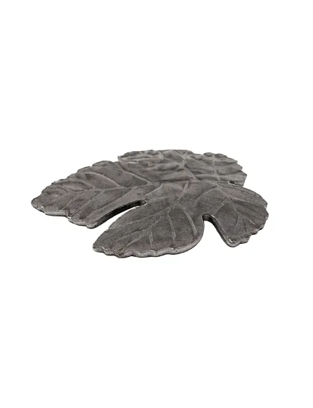 Feuille de vigne décoration fer forgé 85x85 mm - épaisseur 3 mm