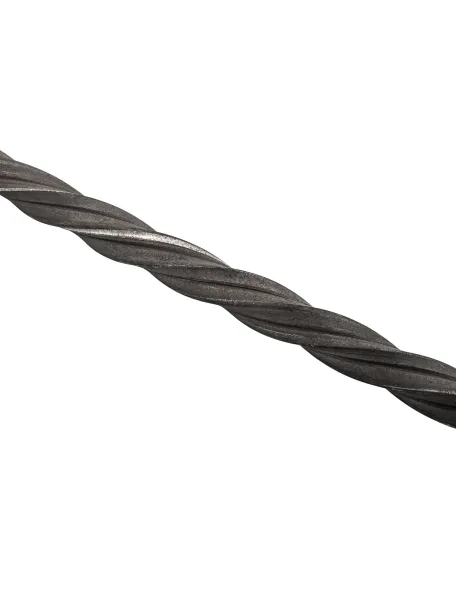 Barreau fer forgé H 950 mm - carré rainuré 12 mm