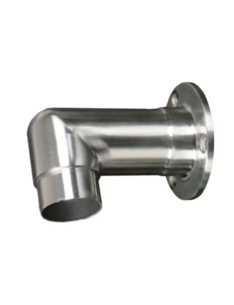 Support mural pour main courante inox - angle 90°