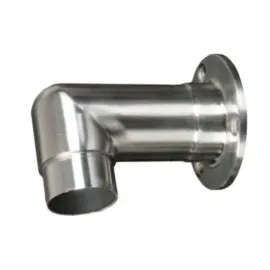 Support mural pour main courante inox - angle 90°