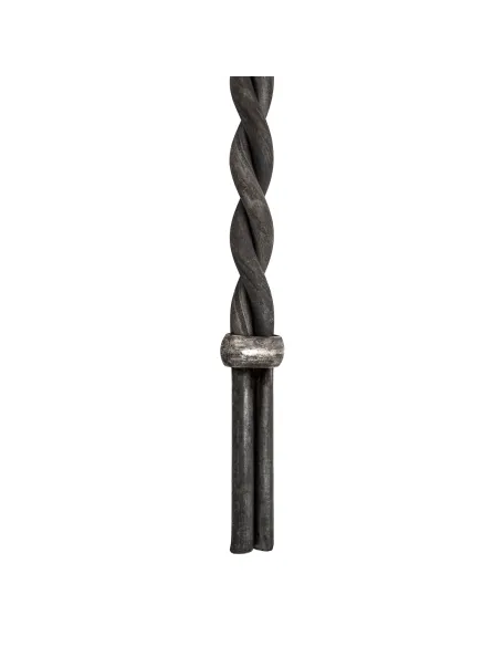 Barre fer forgé torsadé pour barreaudage de garde-corps - H1000 mm