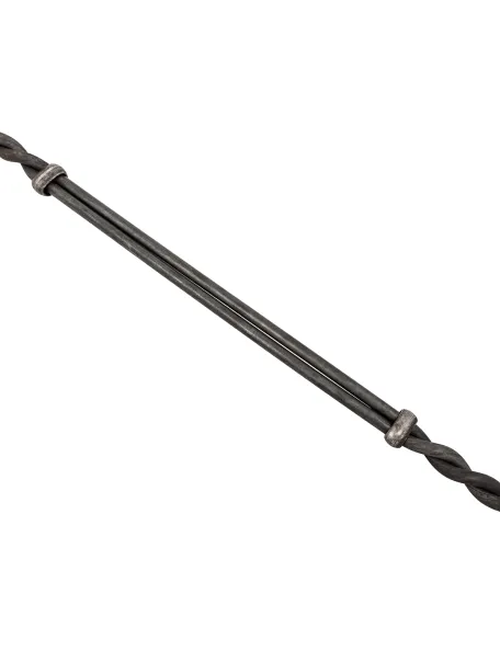 Barraux fer forgé pour garde-corps acier - hauteur 1m