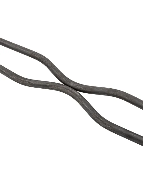 Barreau fer 950x65 mm – 2xØ12 centre affiné | Ferronnerie