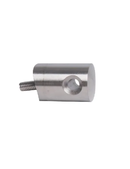 Support de câble inox Ø 4 mm pour poteau Ø 42.4 mm