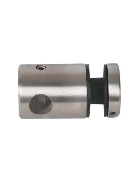 Support pour pose plexi 8 mm sur lisse de 10 mm