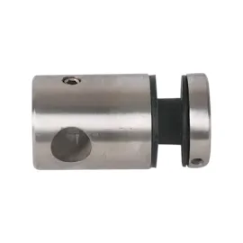 Support pour pose plexi 8 mm sur lisse de 10 mm