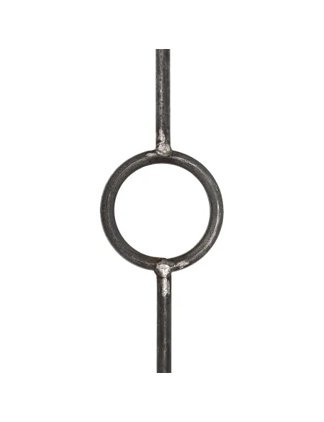 Barreau forgé H950 2 cercles