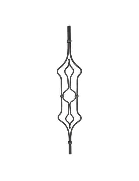 Barreau motifs losanges H1000 - 07163