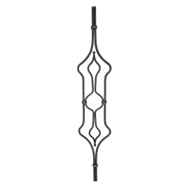 Barreau motifs losanges H1000 - 07163