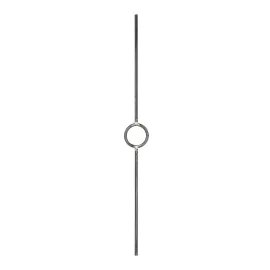 Barreau d'escalier en fer forgé motif cercle