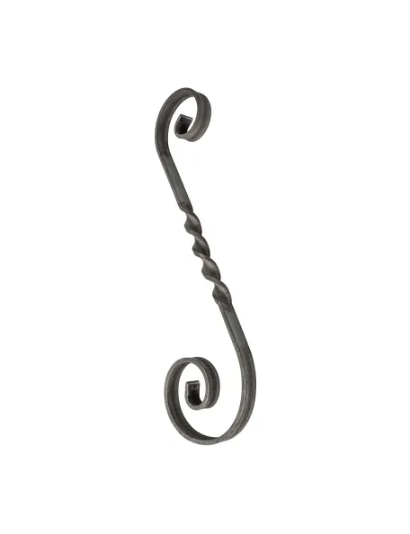 Volute avec torsade 350x100