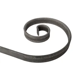 Volute en fer plat 16x4 mm - ferronnerie