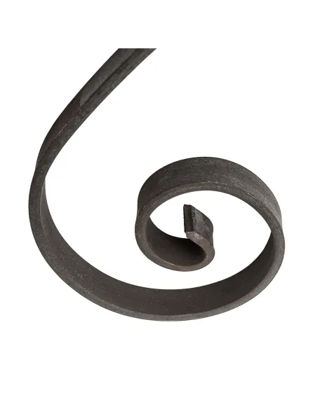 Volute acier en C 305x120 plat16x4