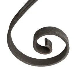 Volute acier en C 305x120 plat16x4